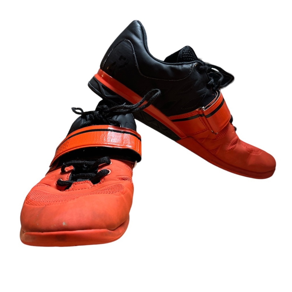 Reebok Mens Crossfit Lifter 2.0 M40704 Orange Running Shoes Sneakers Size 9